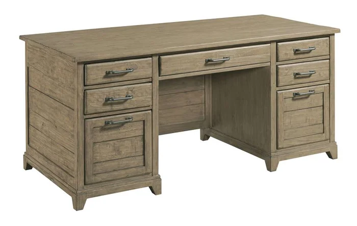 Kincaid Furniture – Plank Road Farmstead Executive Desk – 706-941S_CLOSEOUT-KH