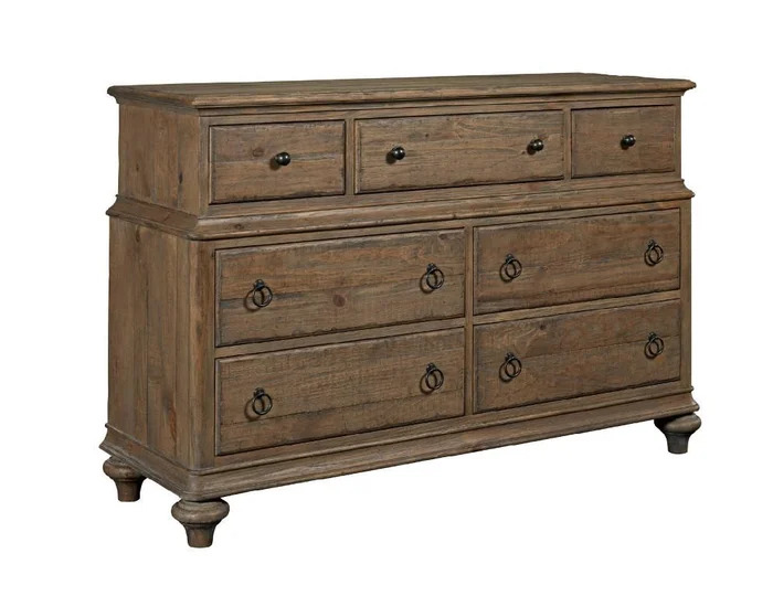Kincaid Furniture – Weatherford Heather Wellington Dresser – 76-162