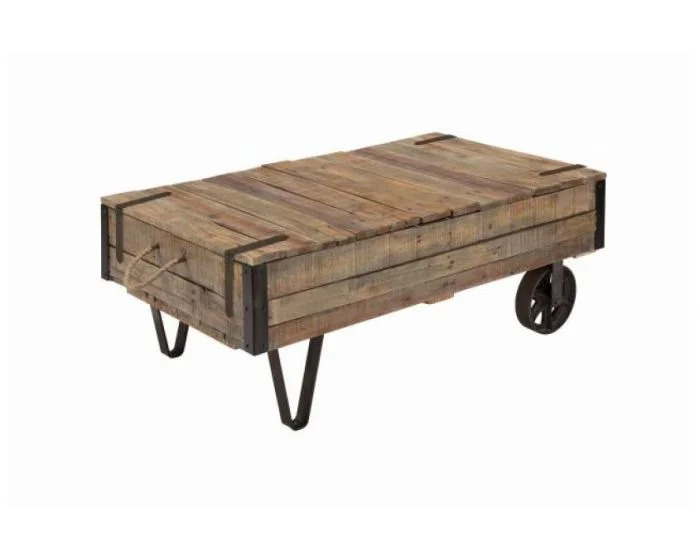 Kincaid Furniture Modern Classics Industral Cart Cocktail Table