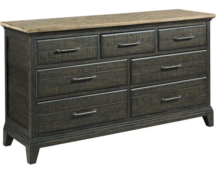 Kincaid Furniture Plank Road Farmstead Dresser in Charcoal