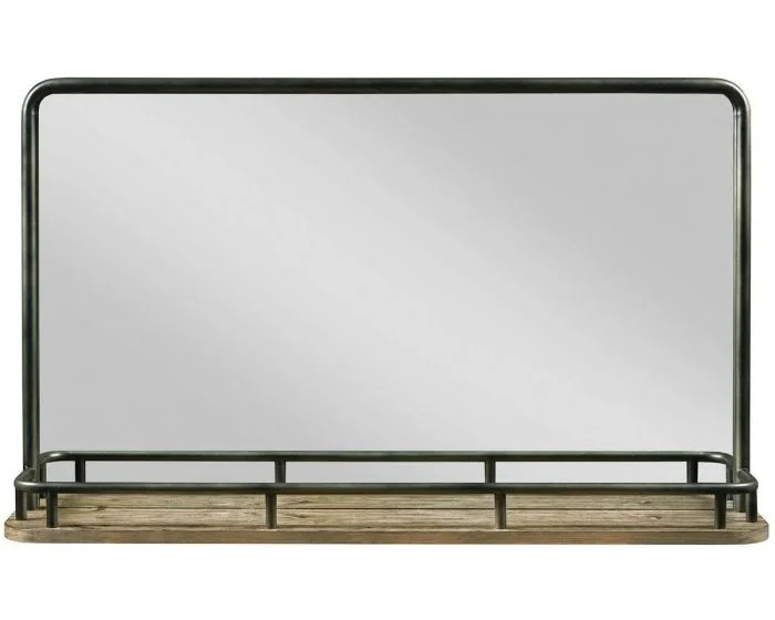Kincaid Furniture Plank Road Westwood Landscape Mirror – Stone