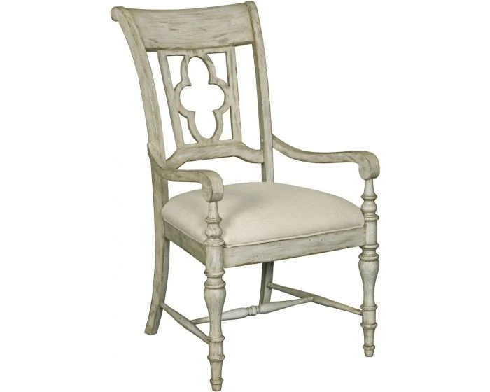 Kincaid Furniture Weatherford Arm Chair in Cornsilk