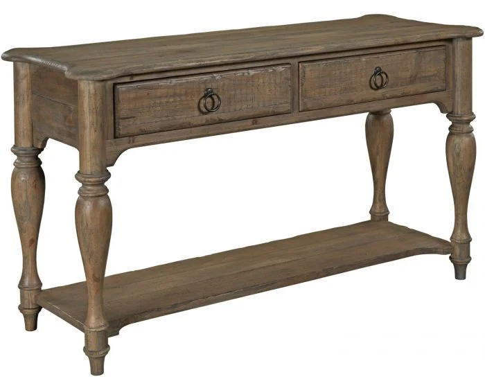 Kincaid Furniture Weatherford Sofa Table in Heather