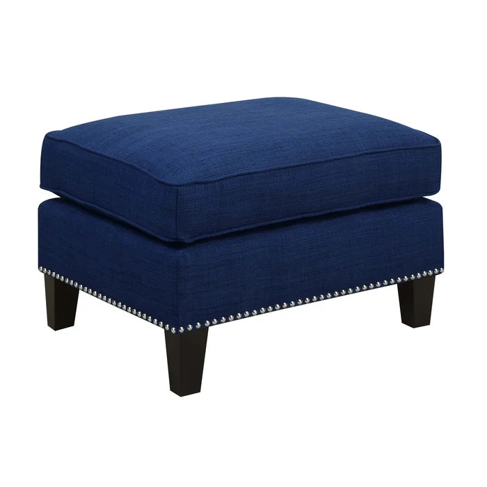 Kori Blue Ottoman