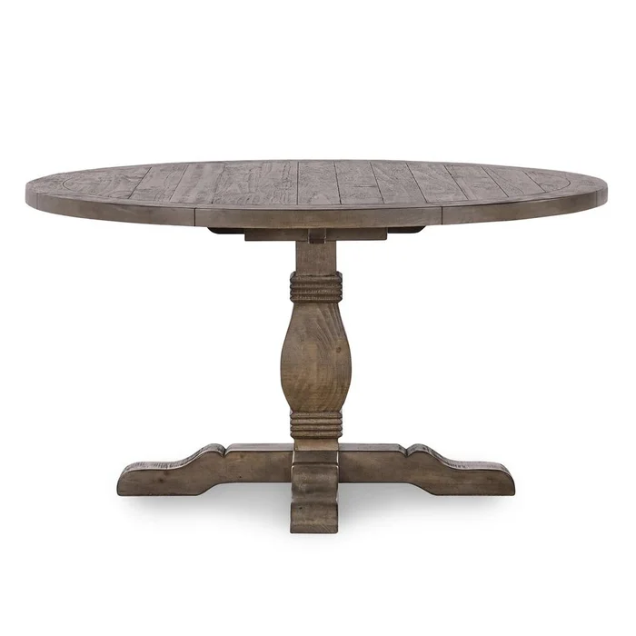 Kosas Home – Caleb Reclaimed Pine Round Dining Table in Brown – 51030183