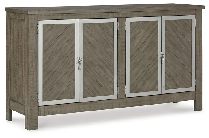 Krystanza – Weathered Gray – Dining Room Server