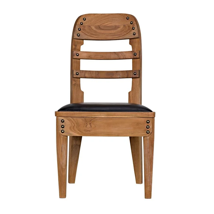 Laila Chair – Teak With Leather