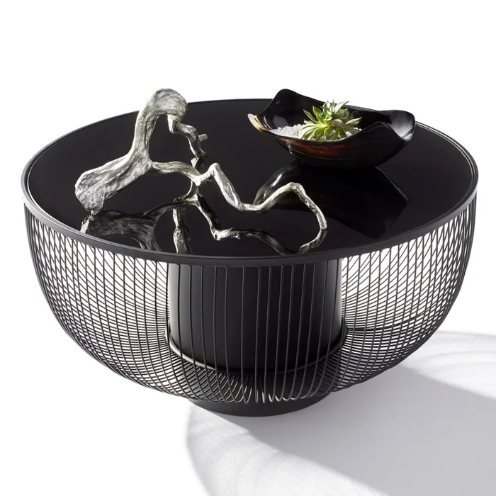 Large Carousel Table – Black