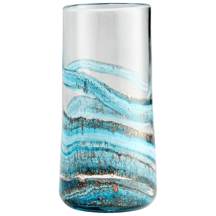 Large Rogue Vase – Blue-Cyan