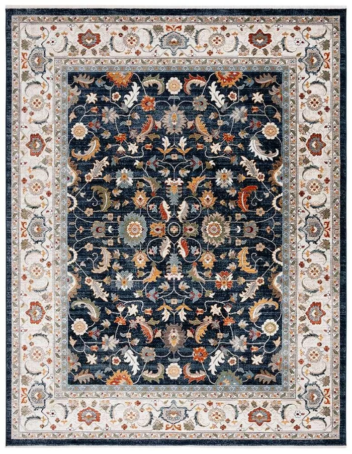 Lauren Ralph Lauren – 1107 Rug – 7-9in x 9-6inRECTANGLE – Navy / Ivory