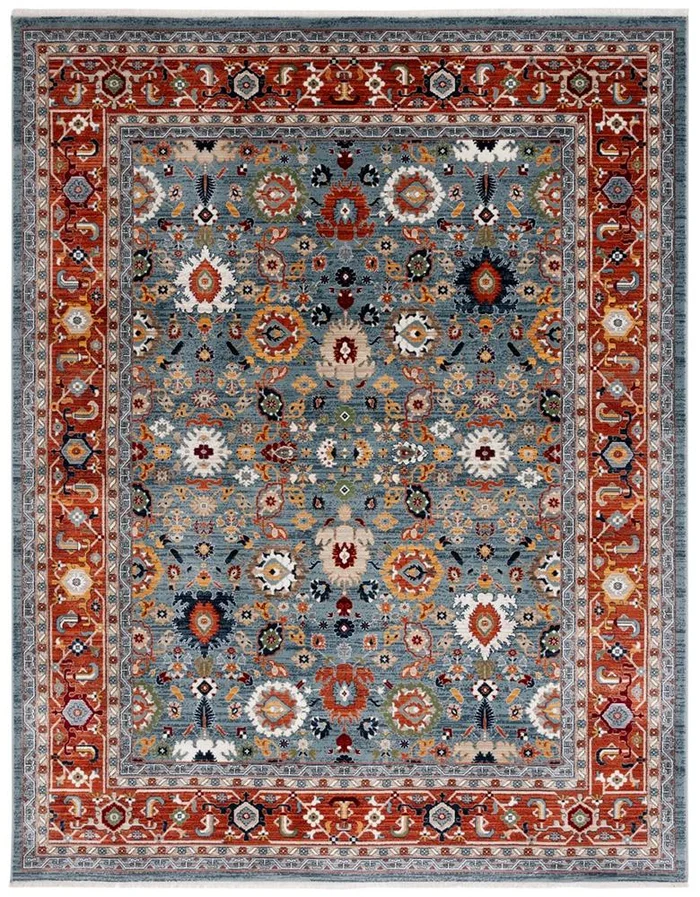 Lauren Ralph Lauren – 1108 Rug – 9 X 13 – Blue / Rust