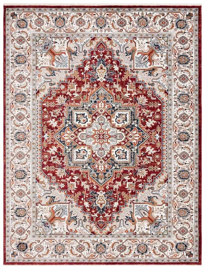 Lauren Ralph Lauren – 1119 Rug – 04-0in x 6-5in – Red / Grey Black