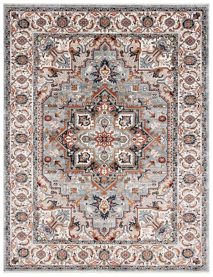 Lauren Ralph Lauren – 1119 Rug – 6 X 9 – Grey / Beige Red