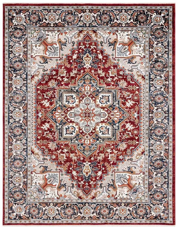 Lauren Ralph Lauren – 1119 Rug – 7-9in x 9-6inRECTANGLE – Red / Navy