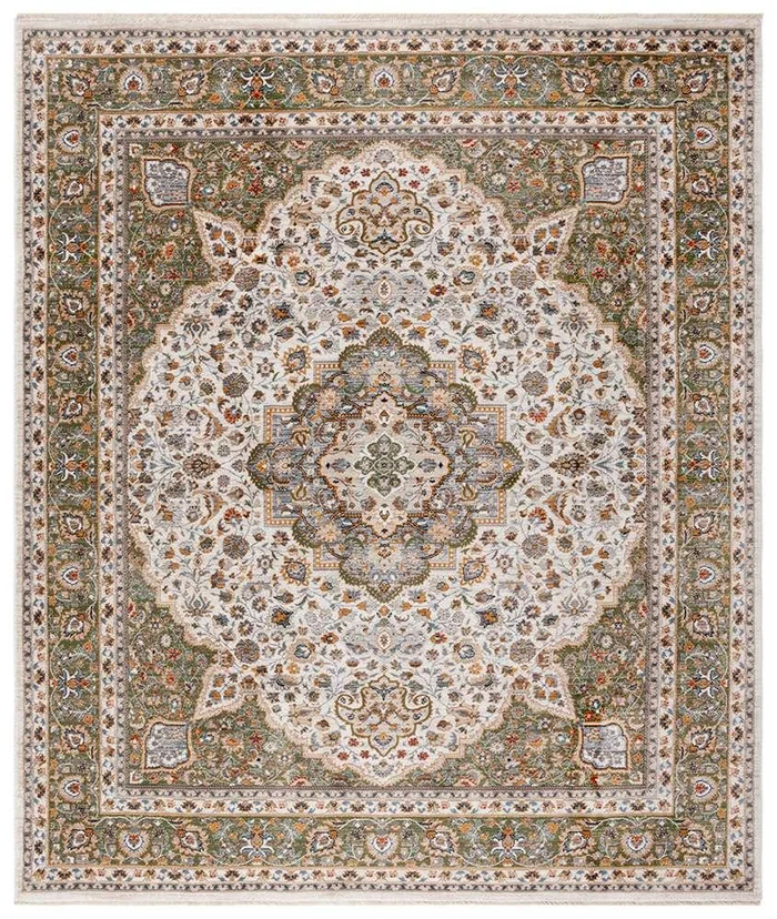 Lauren Ralph Lauren – 1120 Rug – 7-9in x 9-6inRECTANGLE – Ivory / Green
