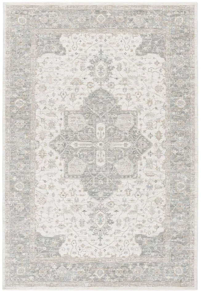 Lauren Ralph Lauren – 1759 Rug – 5-3in X 7-6in – Ivory / Blue