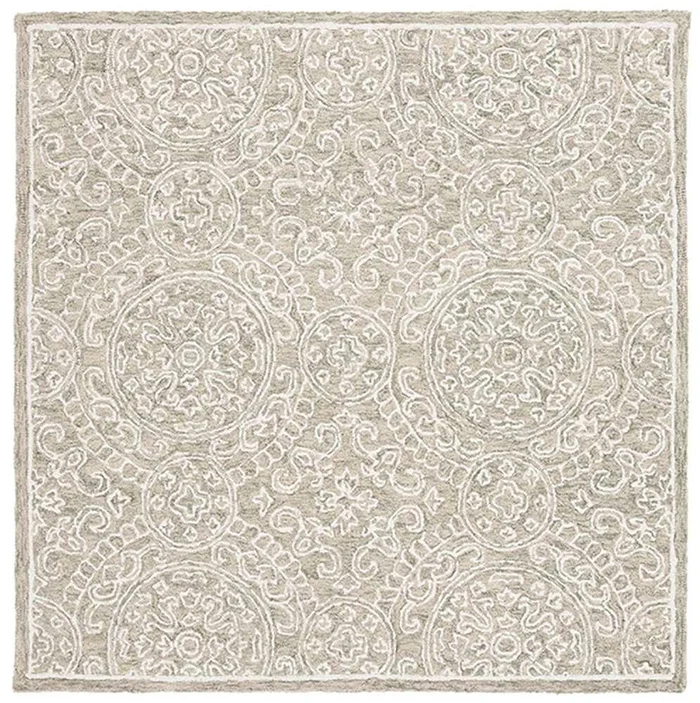 Lauren Ralph Lauren – 6937 Rug – 7 X 7 Square – Olive / Ivory