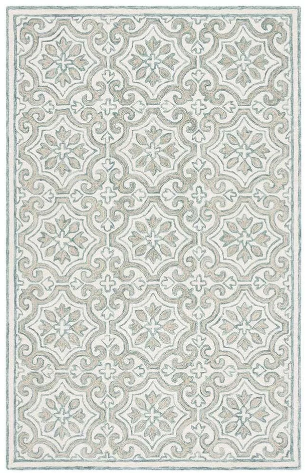 Lauren Ralph Lauren – 6944 Rug – 5 X 8 – Teal / Ivory
