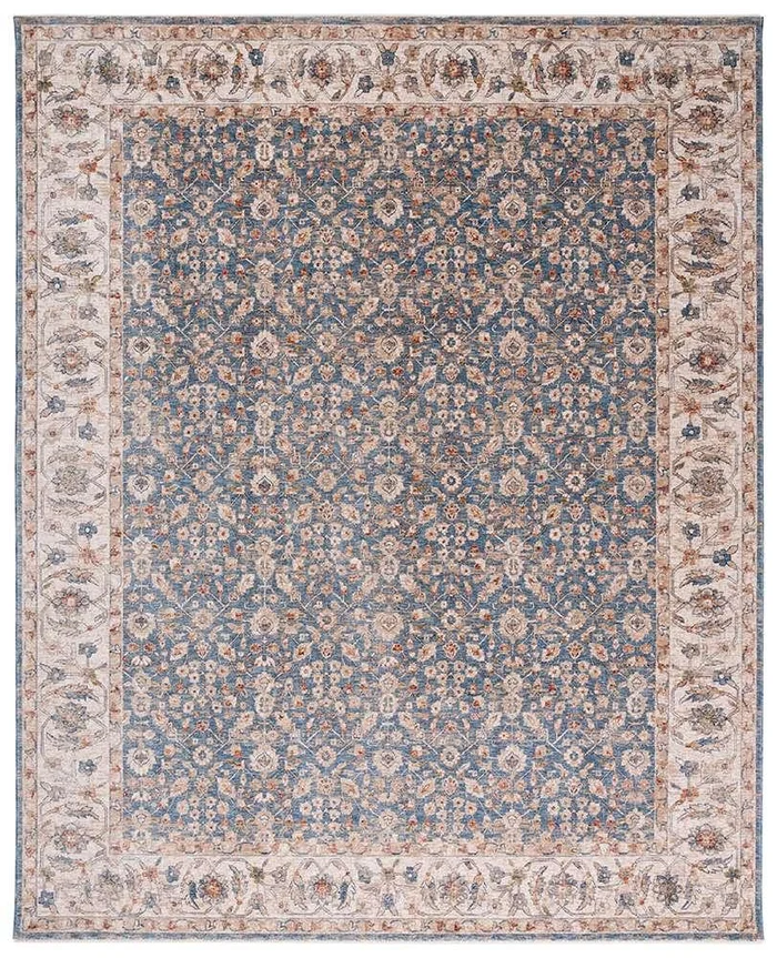 Lauren Ralph Lauren – Helena Rug – 7-9in X 10 – Ivory / Blue