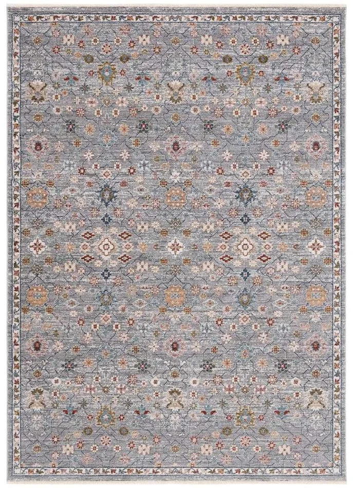 Lauren Ralph Lauren – Kempton Rug – 9 X 12-6in – Grey Blue / Rust