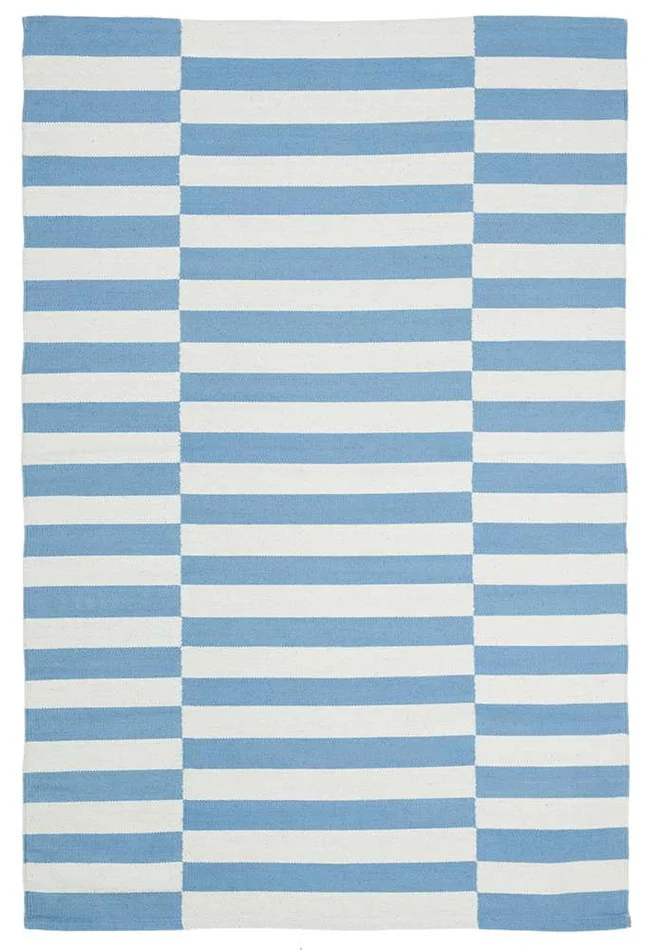 Lauren Ralph Lauren – Ludlow Stripe Rug – 4 X 6 – Chambray