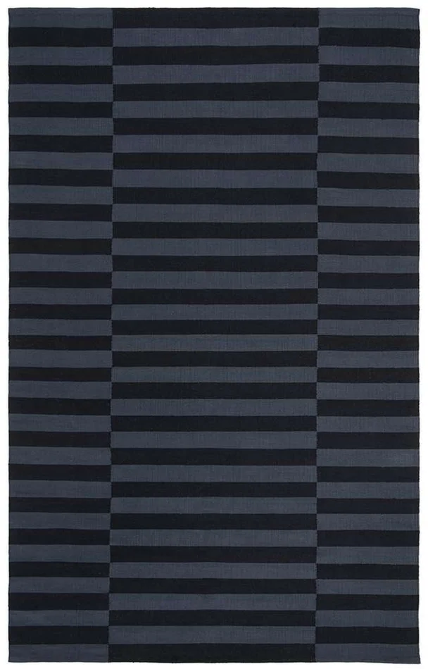 Lauren Ralph Lauren – Ludlow Stripe Rug – 5 X 8 – Onyx