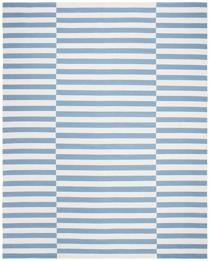 Lauren Ralph Lauren – Ludlow Stripe Rug – 8 X 10 – Chambray