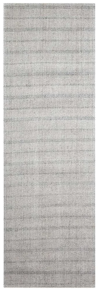 Lauren Ralph Lauren – Miles Stripe Rug – 2-6in X 8 – Silver