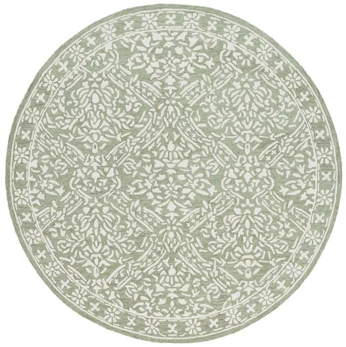 Lauren Ralph Lauren – Olivier Rug – 6-0in x 6-0in – Sage / Ivory