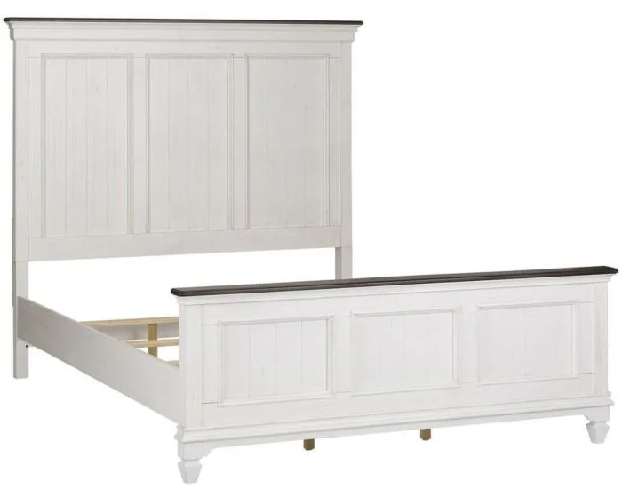 Liberty Furniture Allyson Park Panel Bed in White – Queen