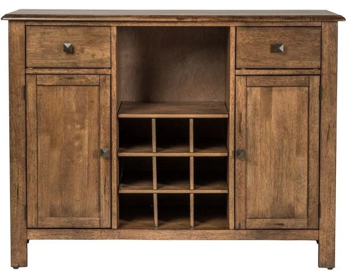Liberty Furniture Carolina Crossing Server in Antique Honey
