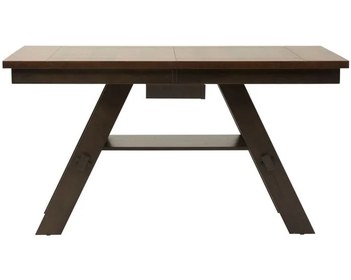 Liberty Furniture Lawson Gathering Table in Light/Dark Espresso