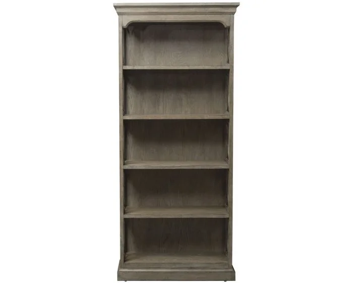 Liberty Furniture Simply Elegant Bookcase in Heathered Taupe