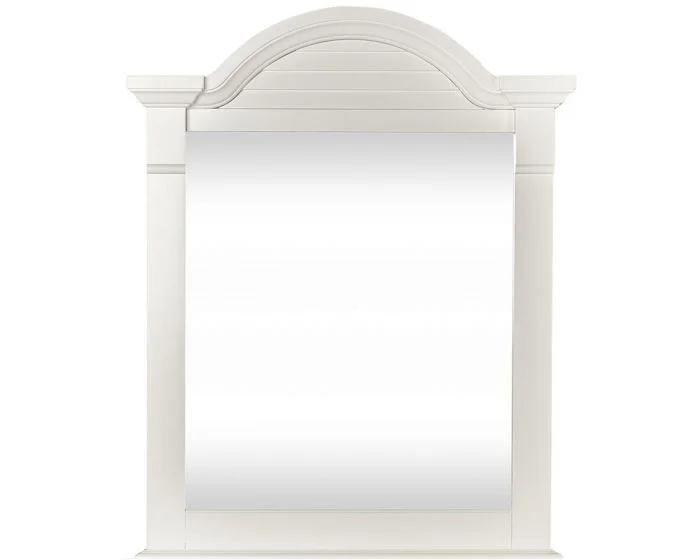 Liberty Furniture Summer House Small Mirror in Oyster White