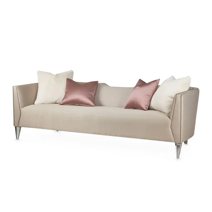 Linea – Sofa – Metallic/Silver Mist