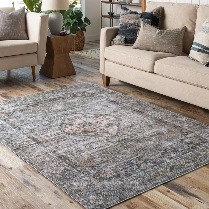 Livabliss – Regen 75inx95in Machine Woven Rug – RGE2311-7696