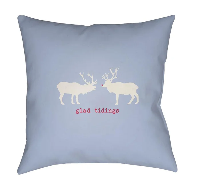 Livabliss – Reindeer 18inLx18inW Accent Pillow – HDY083-1818
