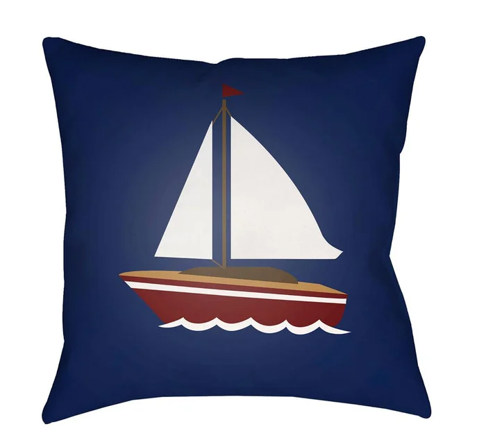 Livabliss – Sail 20inLx20inW Accent Pillow – LAKE011-2020