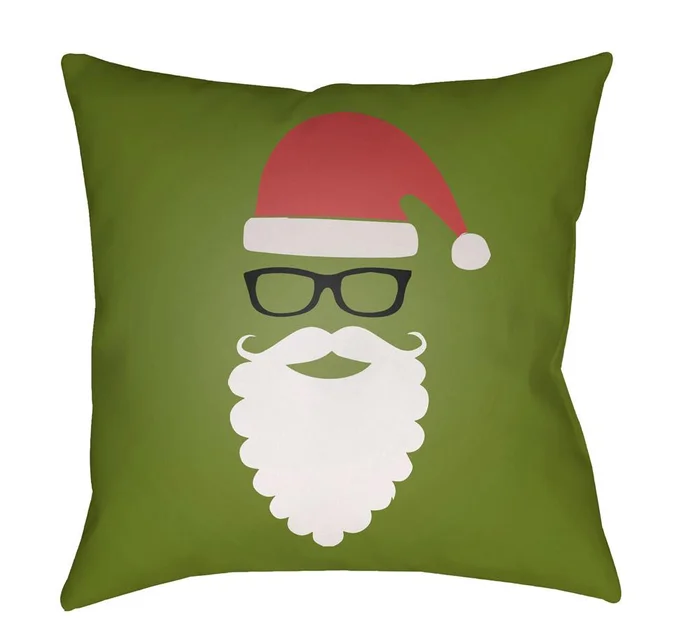 Livabliss – Santa 20inLx20inW Accent Pillow – HDY084-2020