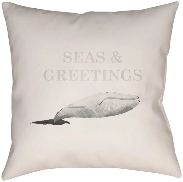 Livabliss – Seas & Greetings 18inLx18inW Accent Pillow – PHDSG001-1818