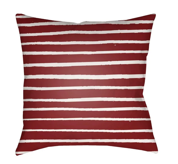 Livabliss – Stripes 18inLx18inW Accent Pillow – WRAN009-1818