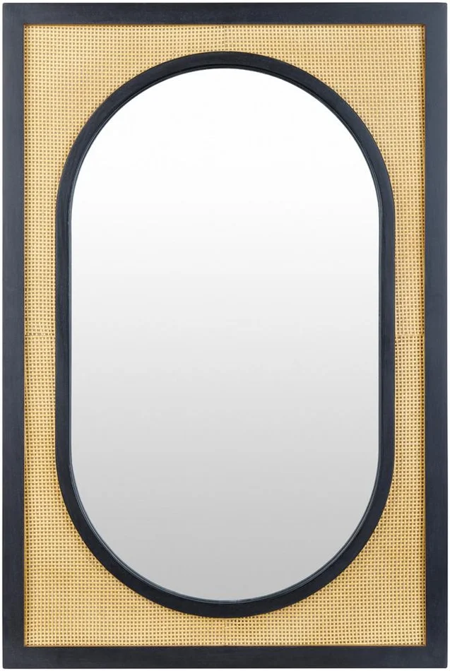 Livabliss – Sulawesi Accent Mirror – Black – SWS001-3624