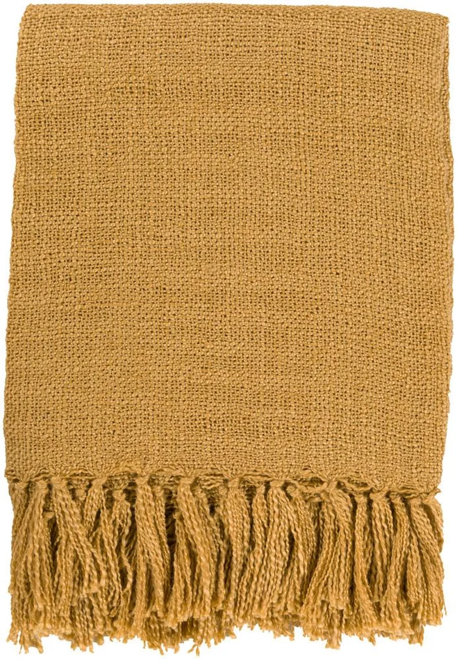 Livabliss – Tilda Throw – Mustard – TID007-5951
