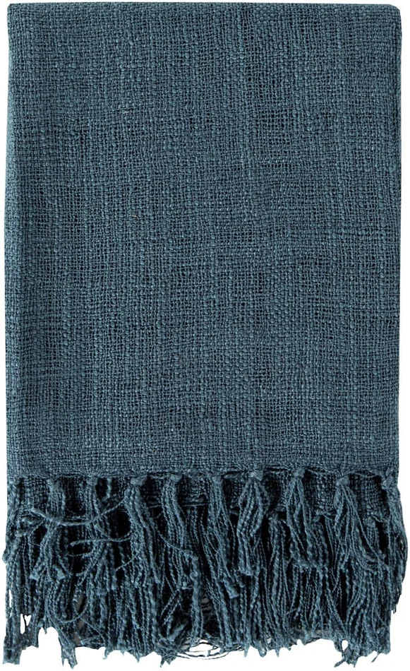 Livabliss – Tilda Throw – Navy – TID001-5951