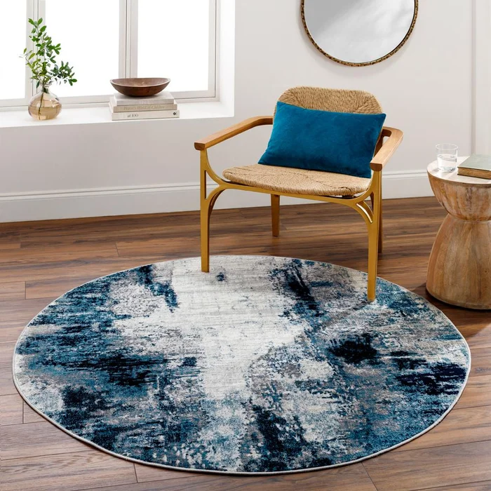 Livabliss – Wanderlust 67inx67in Machine Woven Rug – WNL2309-67RD