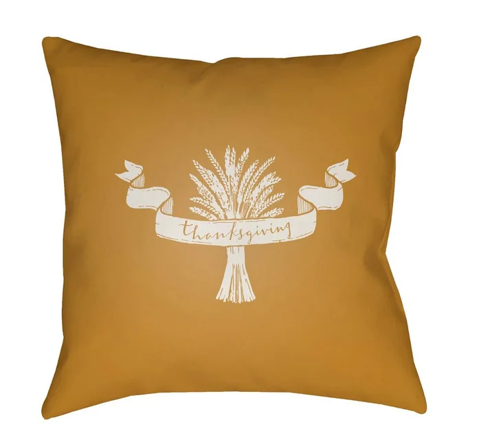 Livabliss – Wheat 20inLx20inW Accent Pillow – WHEAT004-2020