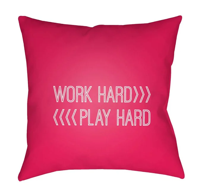 Livabliss – Work Play 20inLx20inW Accent Pillow – QTE030-2020
