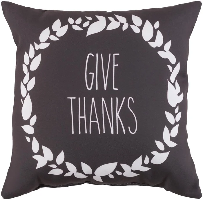 Livabliss – Wreath 18inLx18inW Accent Pillow – WRE004-1818