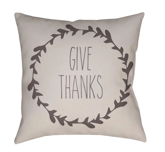 Livabliss – Wreath 20inLx20inW Accent Pillow – WRE001-2020