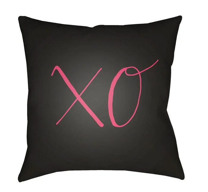 Livabliss – Xoxo 20inLx20inW Accent Pillow – HEART027-2020